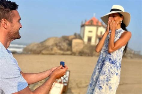 Nicole Scherzinger gets engaged on Portuguese beach